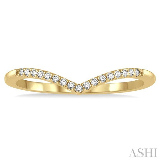 ASHI Stackable Chevron Petite Diamond Fashion Ring 385F8PPTSYG