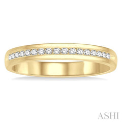 ASHI Channel Set Men's Diamond Band 38626PPFGYG