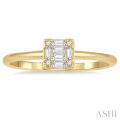 ASHI Stackable Fusion Petite Diamond Fashion Ring 386C8PPTGYG