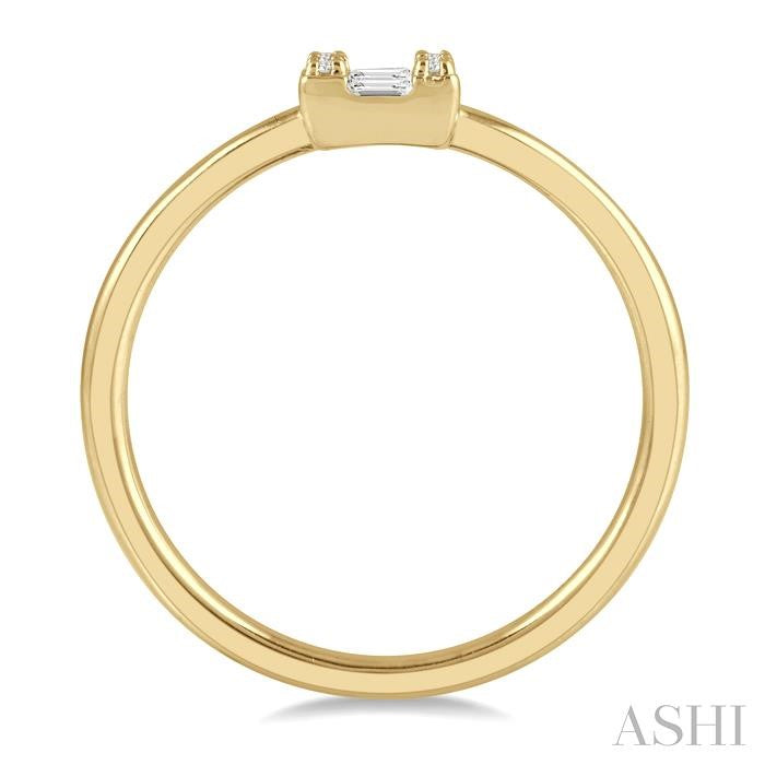 ASHI Stackable Fusion Petite Diamond Fashion Ring 386C8PPTGYG