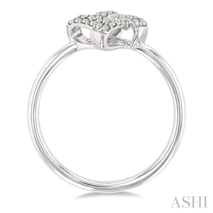 ASHI Knot Petite Diamond Fashion Ring 386J8PPTSWG