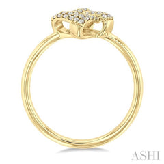 ASHI Knot Petite Diamond Fashion Ring 386J8PPTSYG