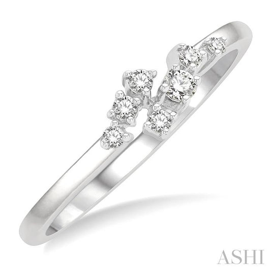 ASHI Stackable Scatter Petite Diamond Fashion Ring 387J8PPFGWG