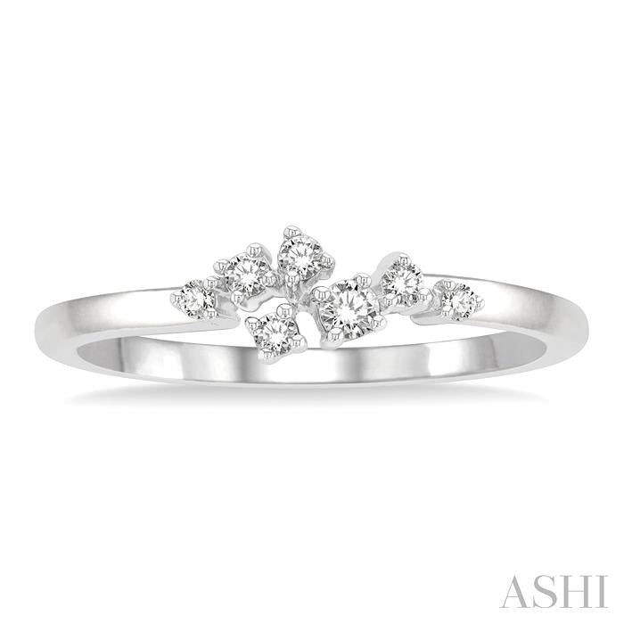 ASHI Stackable Scatter Petite Diamond Fashion Ring 387J8PPFGWG