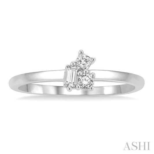 ASHI Scatter Petite Baguette Diamond Fashion Ring 388J8PPTGWG