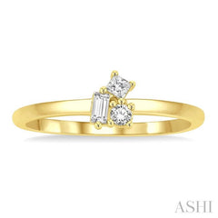 ASHI Scatter Petite Baguette Diamond Fashion Ring 388J8PPTGYG