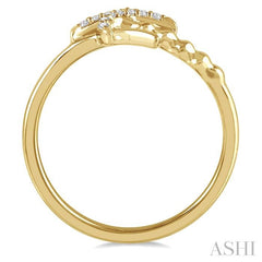 ASHI Stackable Palm Tree Petite Diamond Fashion Ring 389C8PPFSYG