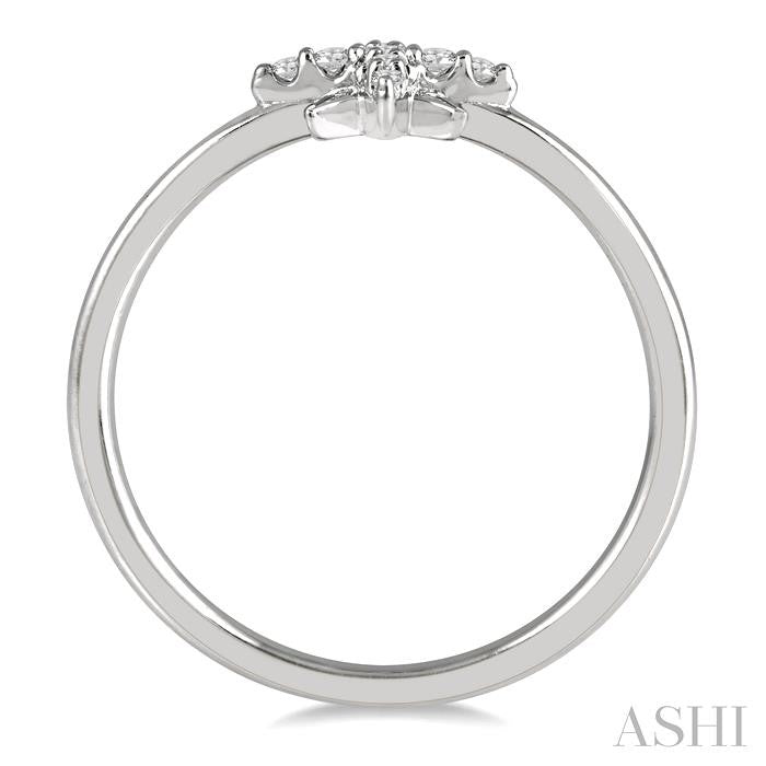 ASHI Stackable Star Petite Diamond Fashion Ring 389D9PPTSWG