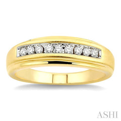 ASHI Channel Set Women's Diamond Ring 39108PPFXLD