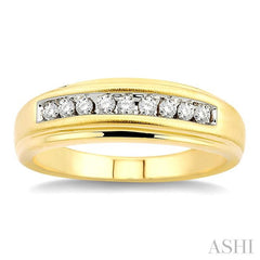 ASHI Channel Set Women's Diamond Ring 39108PPTXLD