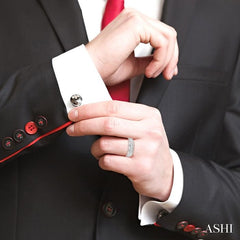 ASHI Men's Diamond Ring 39188PPFXMNWG