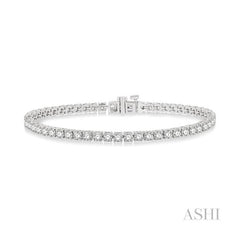 ASHI Diamond Tennis Bracelet 73376PPFGWG