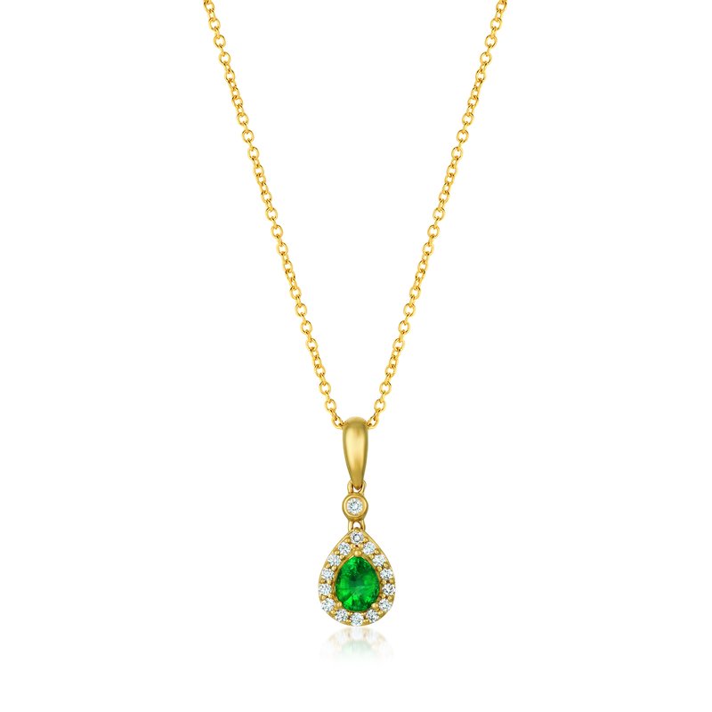 Le Vian 14K Honey Gold™ Costa Smeralda Emeralds™ 1/4 cts. Pendant TRVI 2