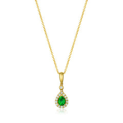Le Vian 14K Honey Gold™ Costa Smeralda Emeralds™ 1/4 cts. Pendant TRVI 2