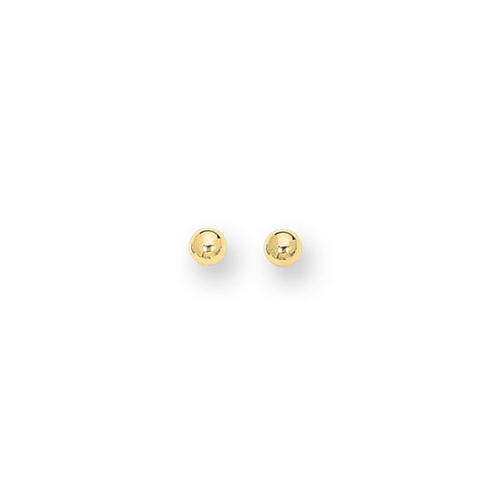 Parkplace Jewelers 14k-gold-polished-10mm-post-earring-ball
