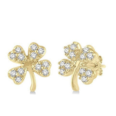 Parkplace Jewelers Clover Petite Diamond Fashion Earrings 644B8PPTSERYG