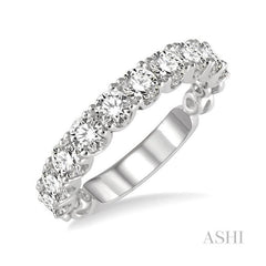 ASHI Diamond Wedding Band 33350PPFGWG-1.50