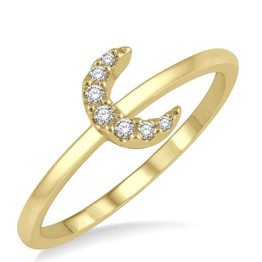 Parkplace Jewelers Stackable Crescent Petite Diamond Fashion Ring 387A9PPTSYG