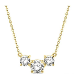 Parkplace Jewelers Round Shape Past Present & Future Diamond Necklace 992HVPPFGNKYG