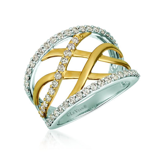 Le Vian 14K Two Tone Gold Ring TRME 14C