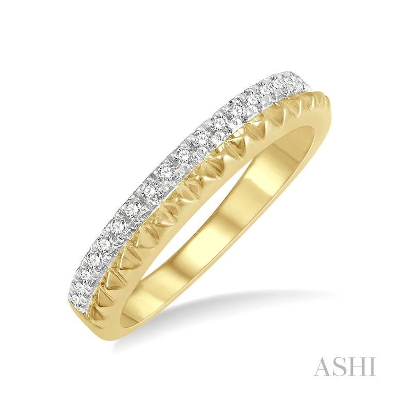 ASHI Diamond Wedding Band 308E7PPFHYG