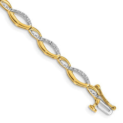 Quality Gold 14k Diamond Bracelet BM4635-025-YA