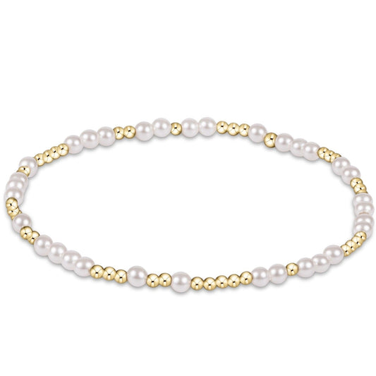 Enewton Hope Unwritten 3mm Bead Bracelet - Pearl BHOPUNWPE3