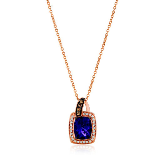 Le Vian 14K Strawberry Gold® Grape Amethyst™ 1 1/2 cts. Pendant SVBH 29