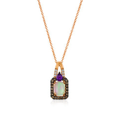 Le Vian 14K Strawberry Gold® Neopolitan Opal™ 1/2 cts. ASNU 37