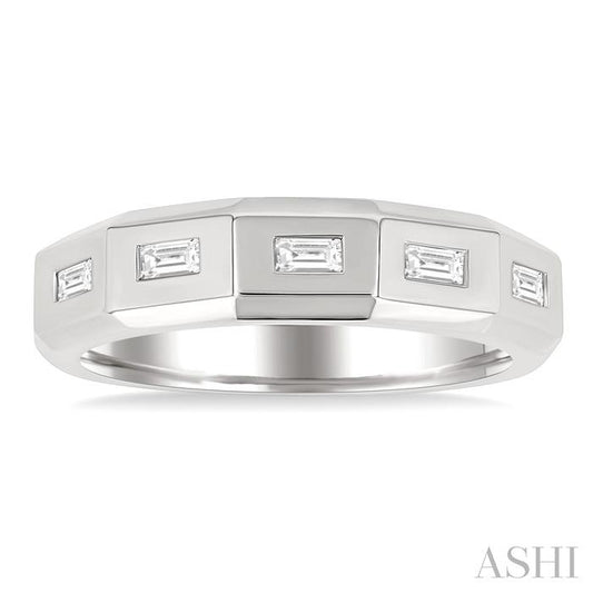 ASHI Baguette Diamond Fashion Band 410A8PPFGWG