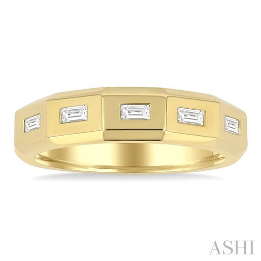 ASHI Baguette Diamond Fashion Band 410A8PPFGYG