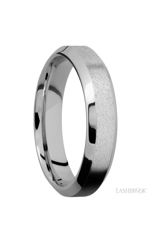 5 mm wide High Bevel Cobalt Chrome band.