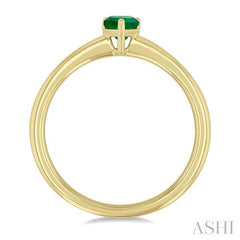 ASHI Pear Shape Gemstone Solitaire Ring 41819PPF@EMYG-PR