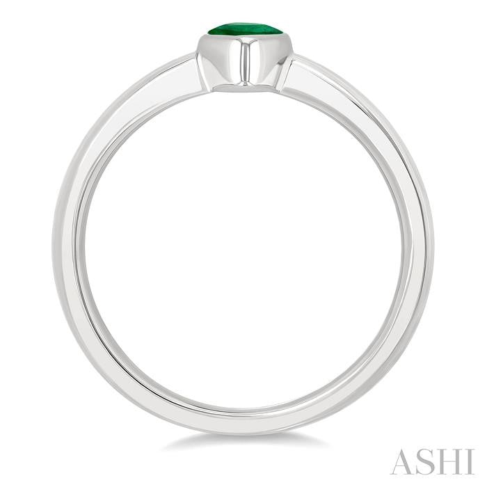 ASHI Pear Shape Gemstone Solitaire Ring 41909PPF@EMWG-PR