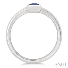ASHI Emerald Shape Gemstone Solitaire Ring 41909PPF@SPWG-OC