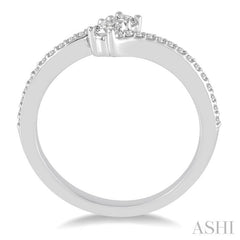 ASHI 2 Stone Diamond Ring 441A6PPFHWG