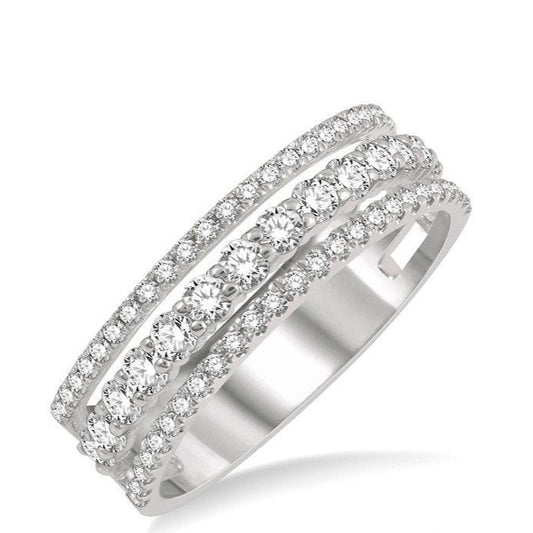 Parkplace Jewelers Three Row Diamond Fashion Band 369C2PPFGWG