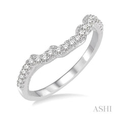 ASHI Diamond Wedding Band 243C6PPFVWG-WB