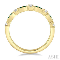 ASHI Gemstone & Diamond Fashion Band 46368PPFHEMYG