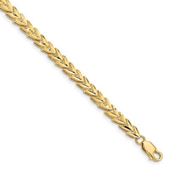 Quality Gold 14K Diamond Cut Bracelet FB1198-7