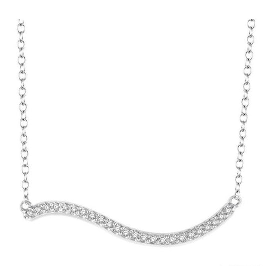 Parkplace Jewelers Wave Diamond Fashion Necklace 671T8PPTSPDWG