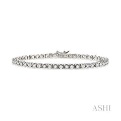 ASHI Diamond Tennis Bracelet 70164PPFGWG