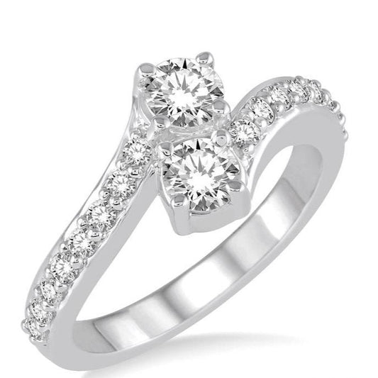 Parkplace Jewelers 2 Stone Diamond Ring 441A1PPFHWG