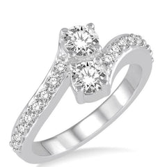Parkplace Jewelers 2 Stone Diamond Ring 441A1PPFHWG