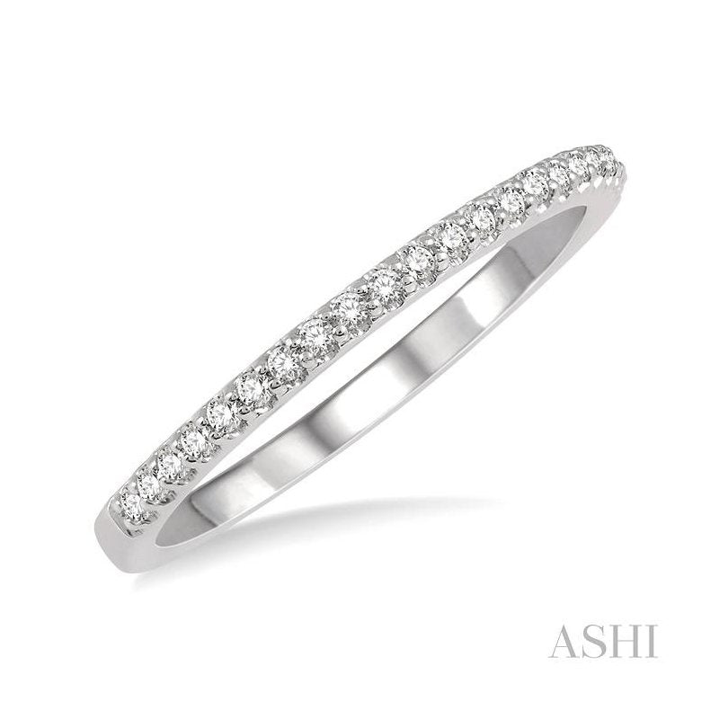 ASHI Diamond Wedding Band 240G8PPFHWG-WB
