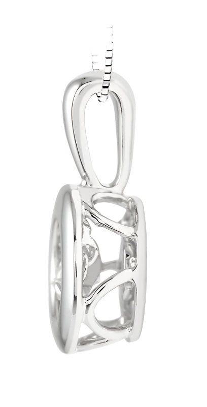 Parkplace Jewelers Round Shape Emotion Diamond Pendant 69097PPFHPDWG