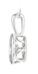 Parkplace Jewelers Round Shape Emotion Diamond Pendant 69097PPFHPDWG
