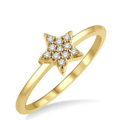 Parkplace Jewelers Stackable Star Petite Diamond Fashion Ring 388A9PPTSYG
