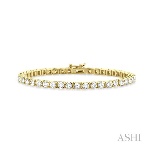 ASHI Diamond Tennis Bracelet 70167PPFGYG