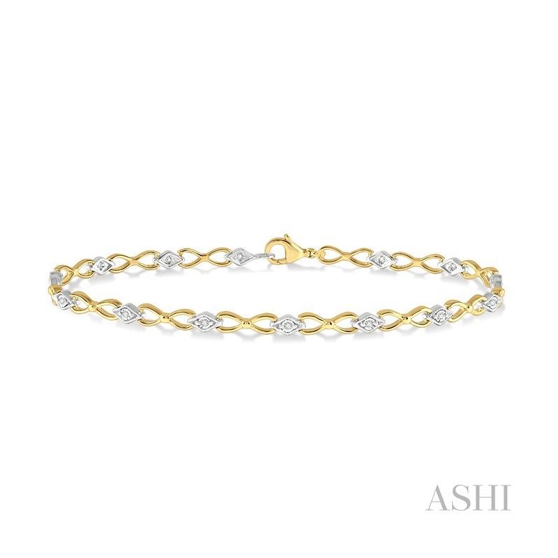 ASHI Illusion Diamond Bracelet 71160PPTSYW